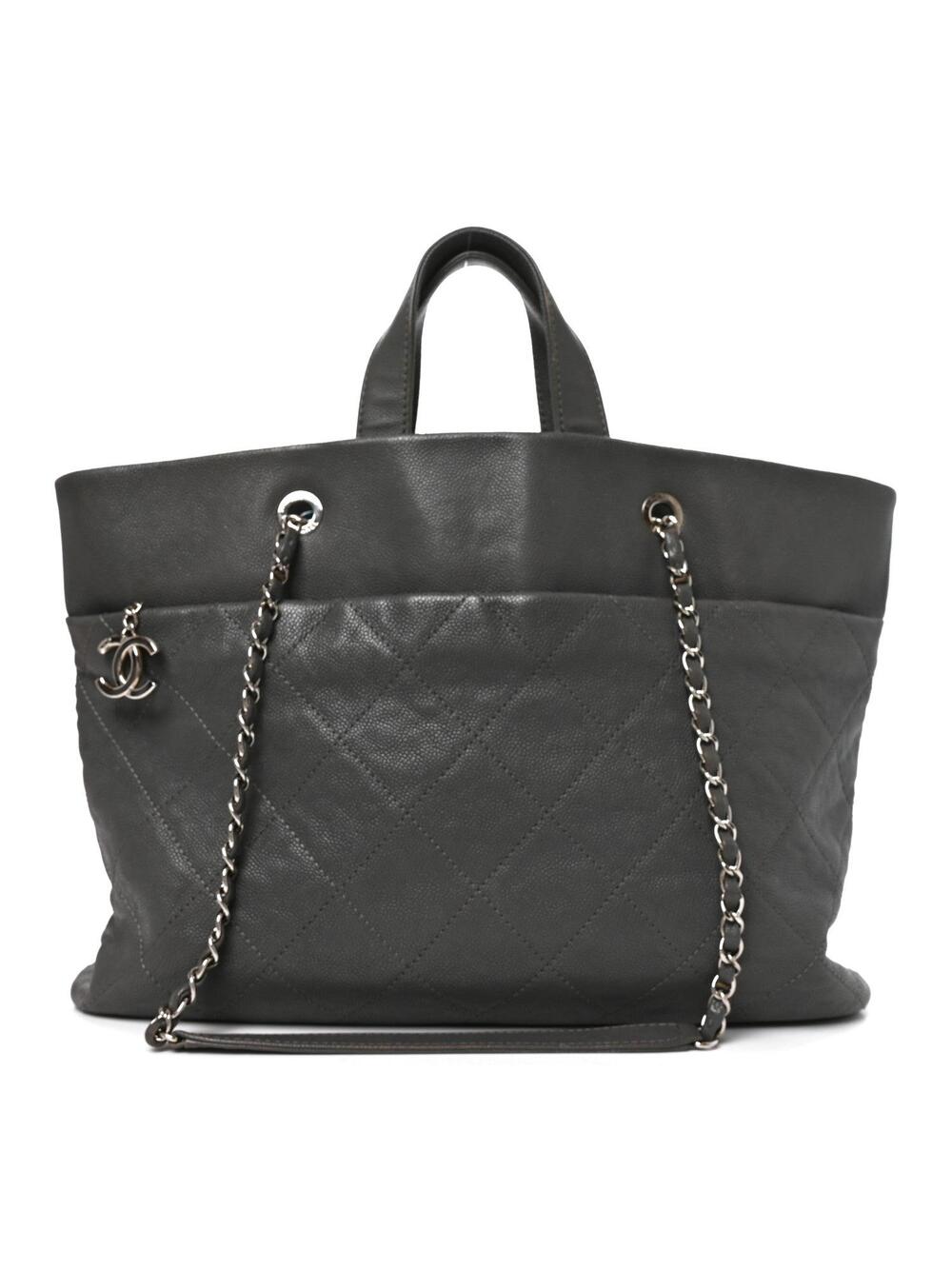 Chanel Caviar Quilted Shopping Tote #336444C17B